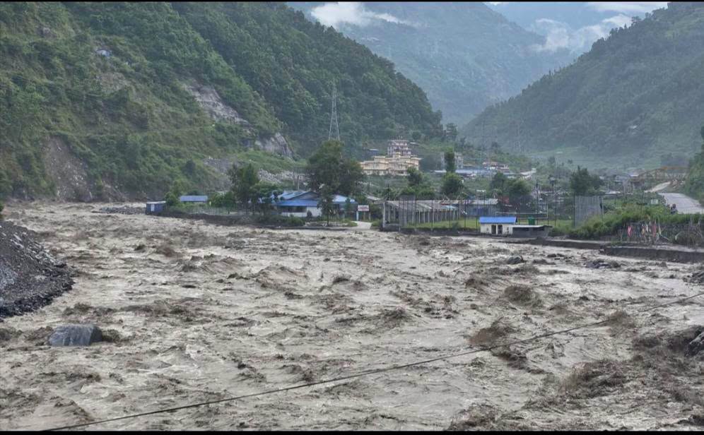 Rasuwa flood 2026 in Nepal