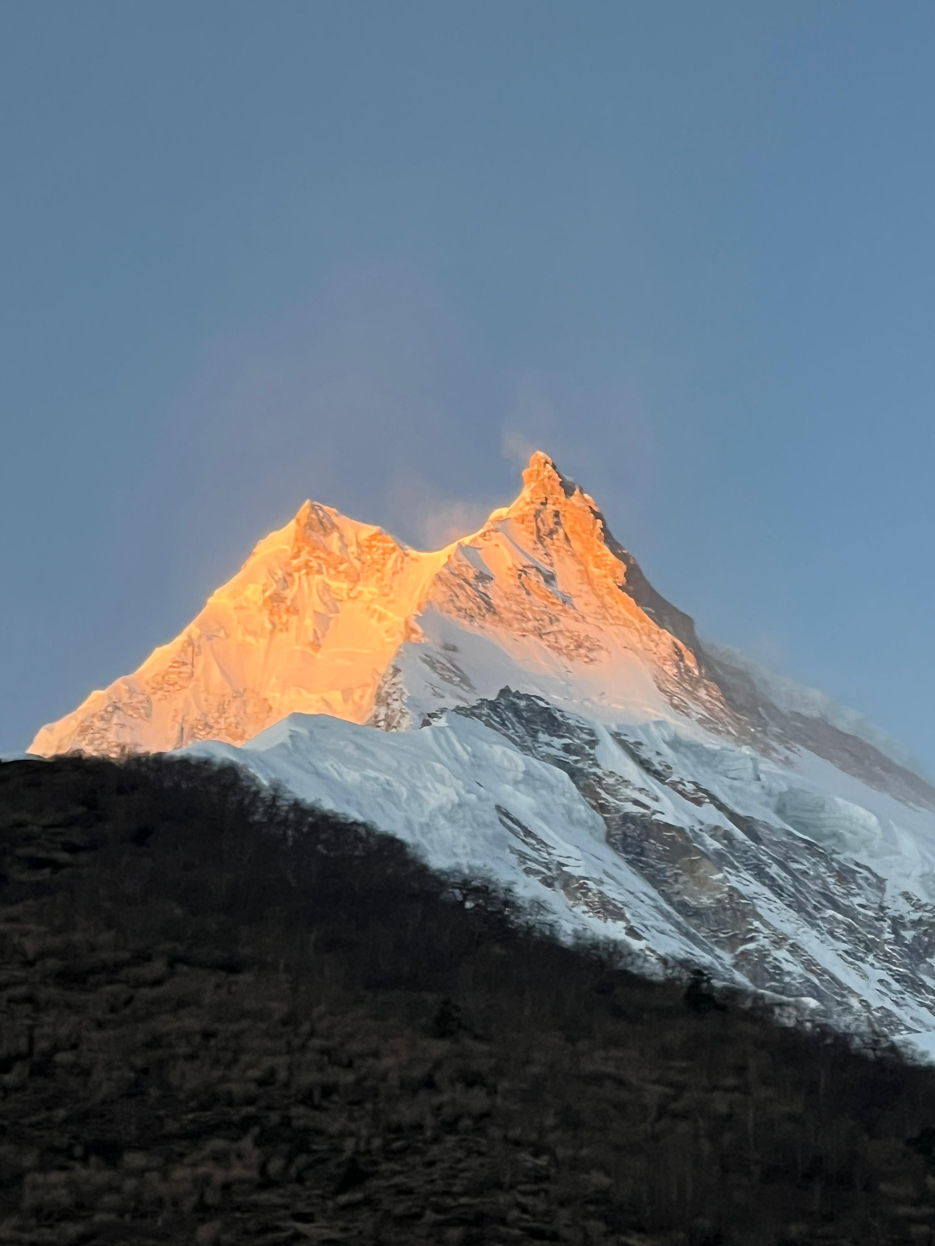view of Mt manaslu